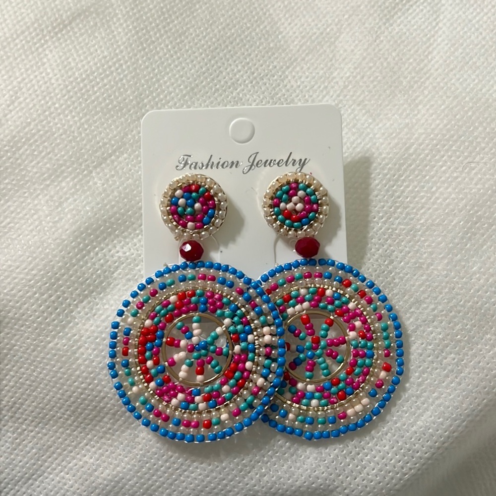 NWT Beaded Earrings